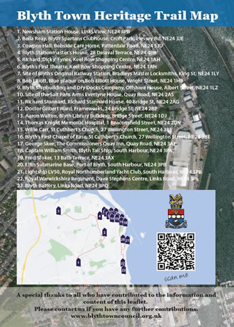 Blyth Town Heritage Trail Map  