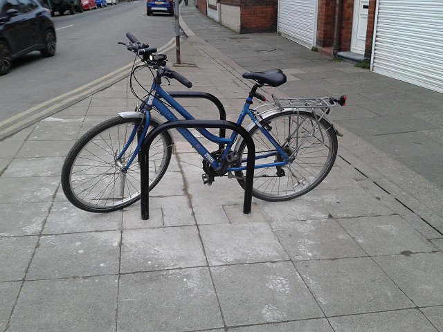 Cycle Stand in Newsham, Blyth