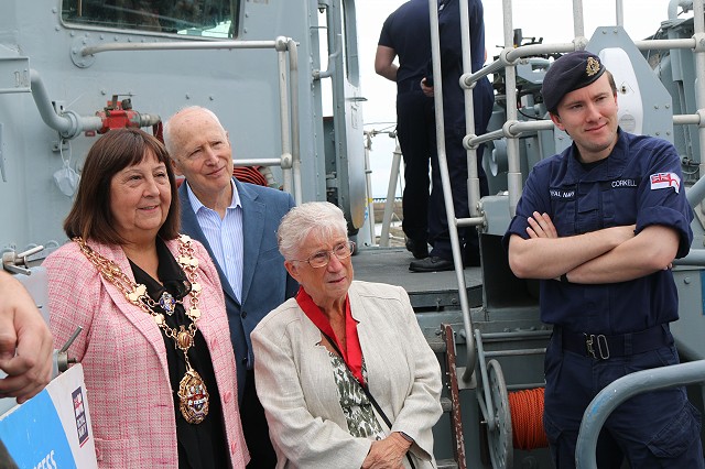 HMS Blyth Warship Visit 2021