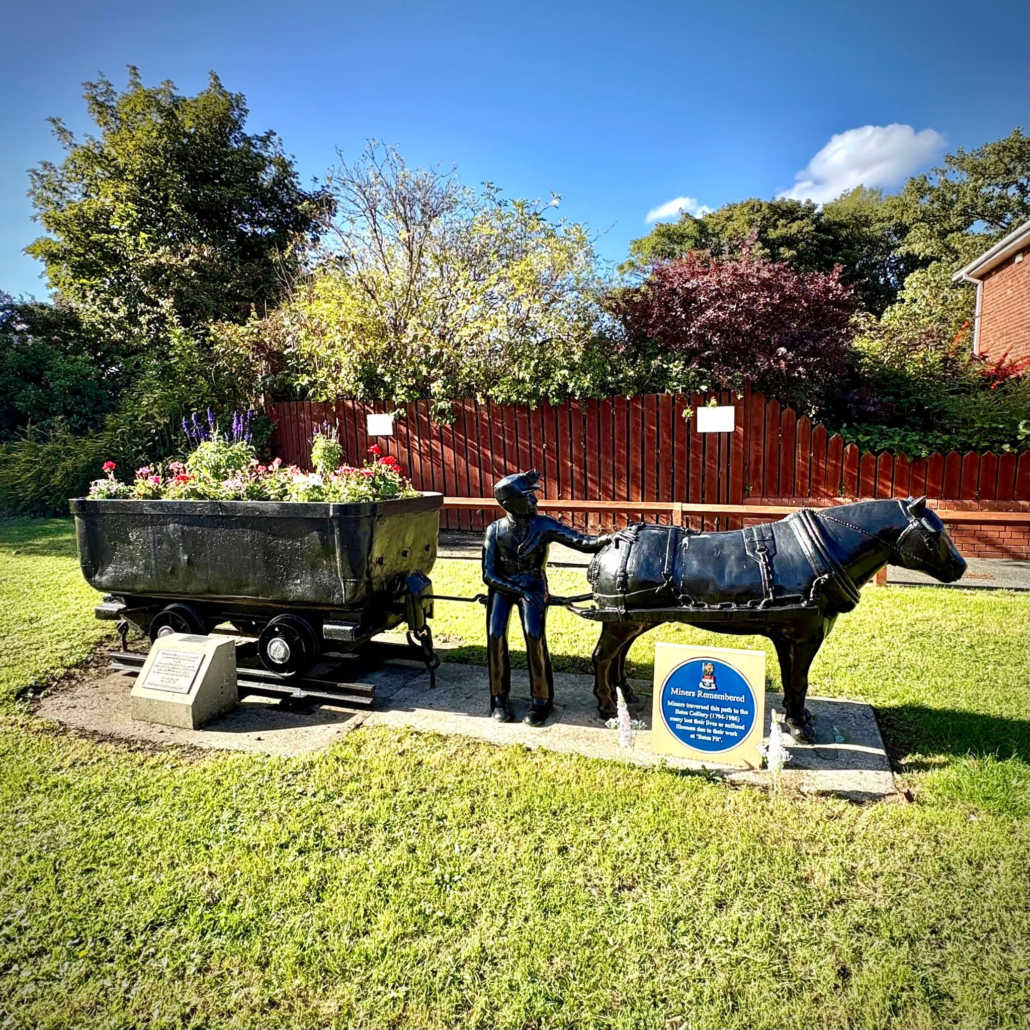 Blyth Community Celebrates Mining Heritage at North Farm Memorial Garden