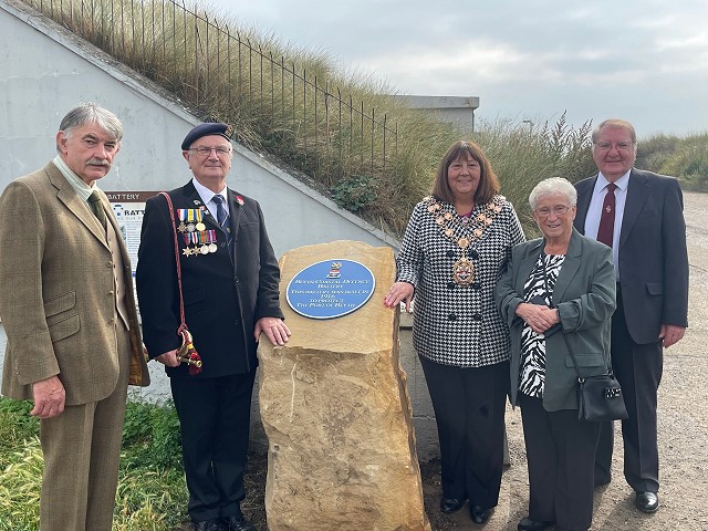 Blyth Battery Commemorative Blue Plaque Unveiling