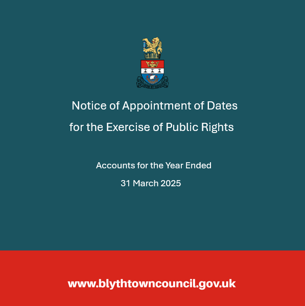 Notice of Appointment of Dates for the Exercise of Public Rights