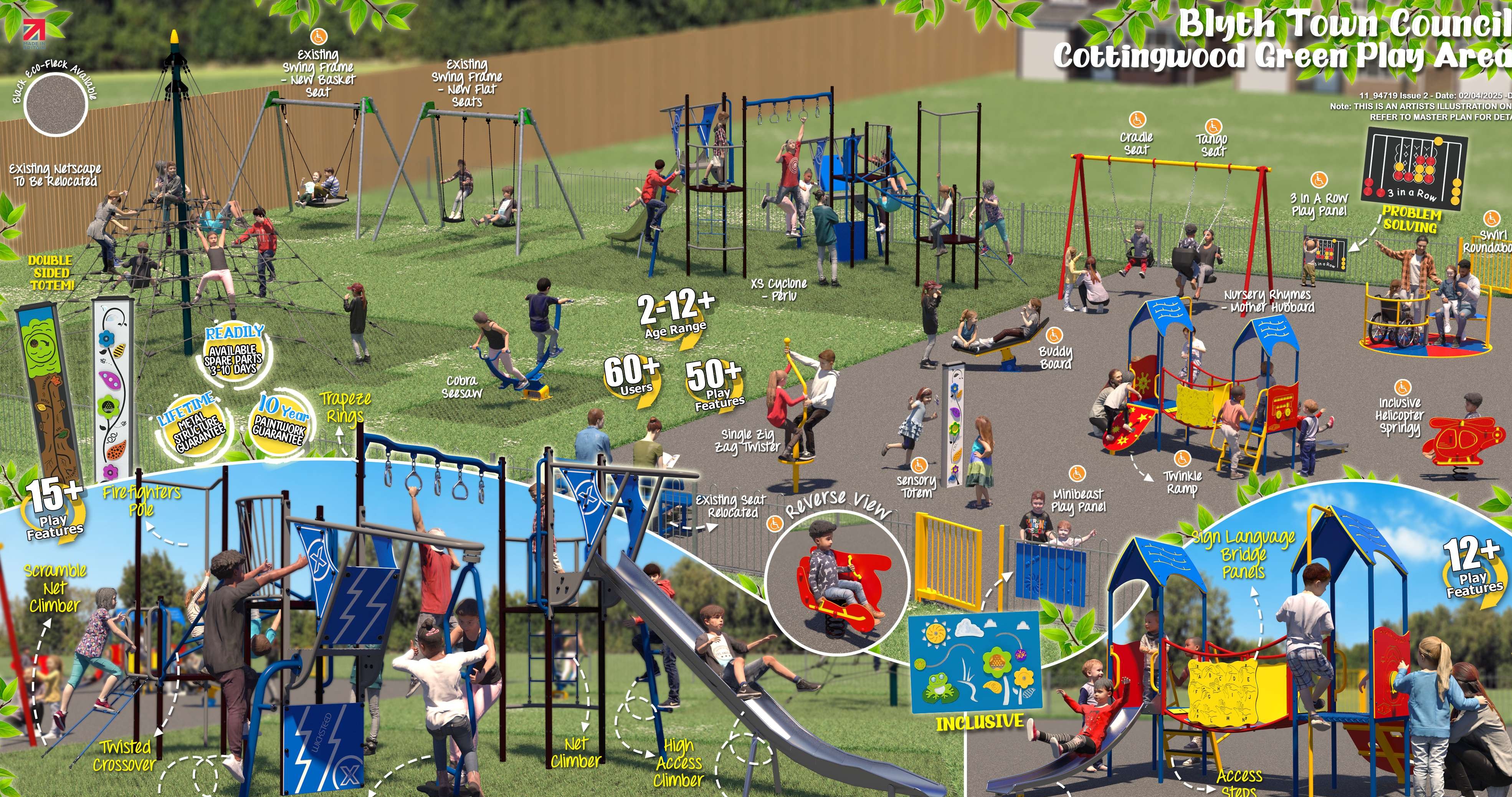 Refurbishment of Cottingwood Green Play Area