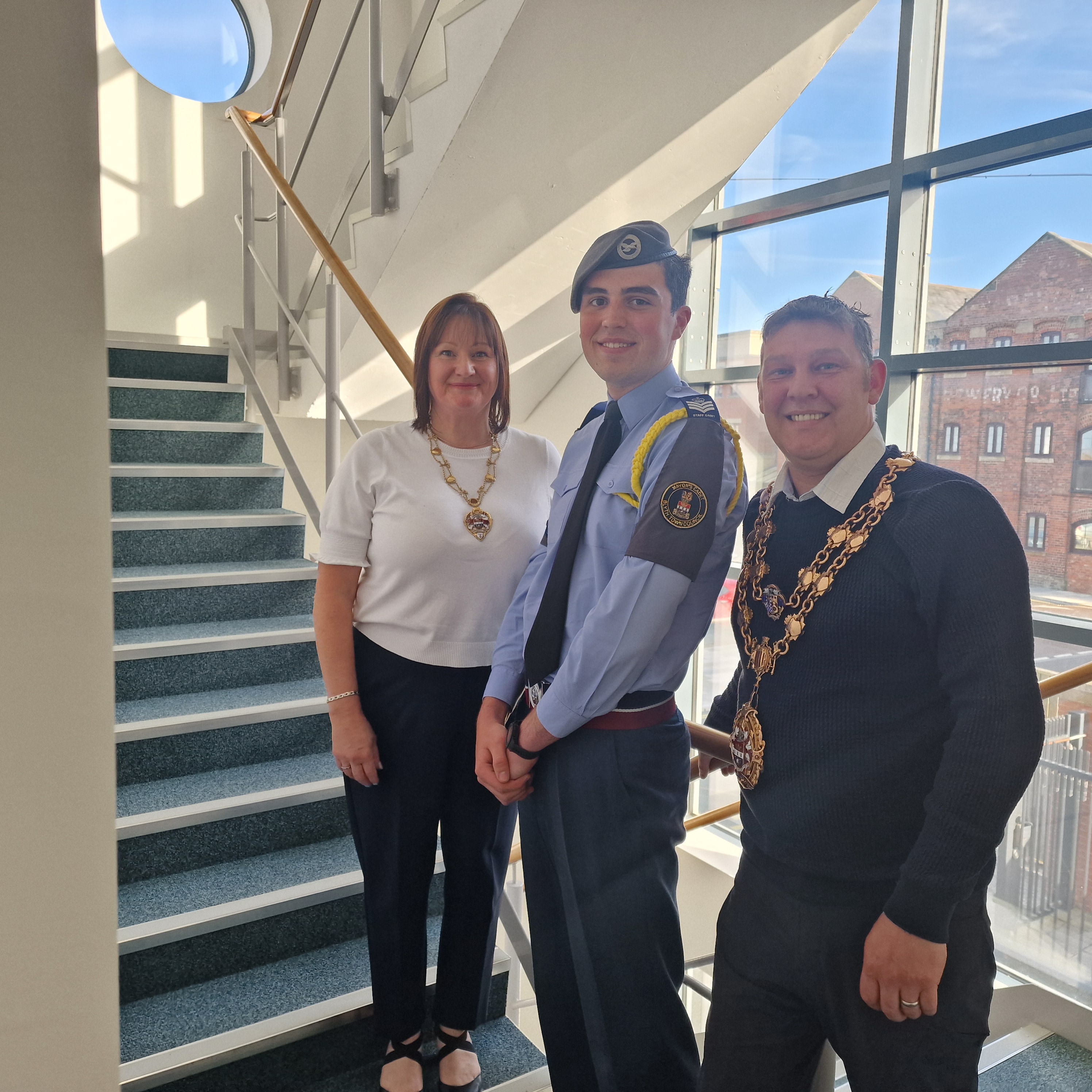 Blyth Town Council Appoints First-Ever Mayoral Cadet