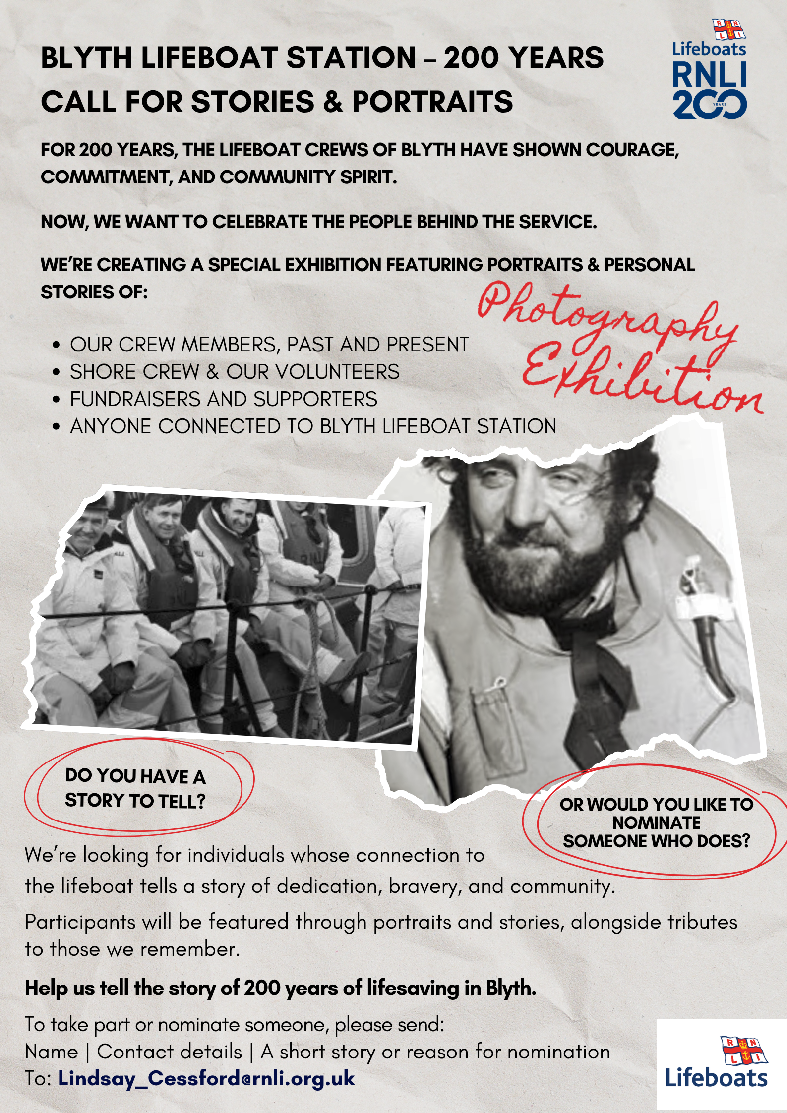 Calling all Blyth Lifeboat stories