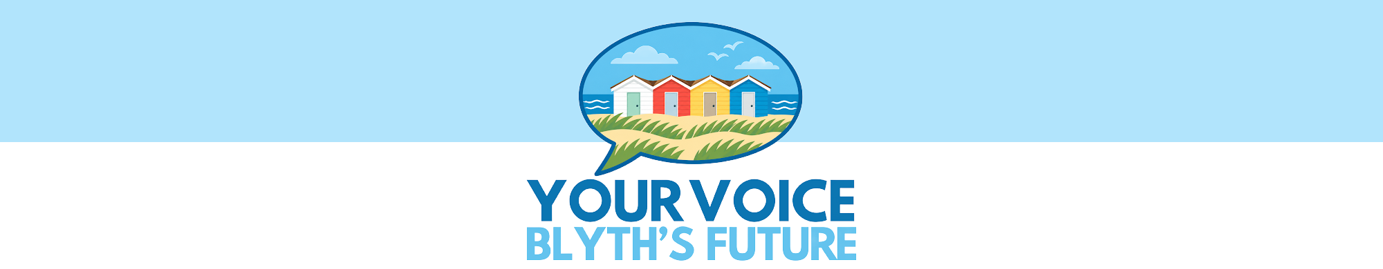 Your voice, Blyth's future Logo